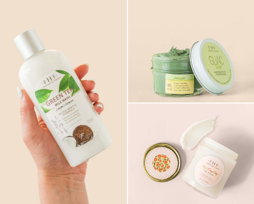 Skincare for Dry Skin cover photo collage
