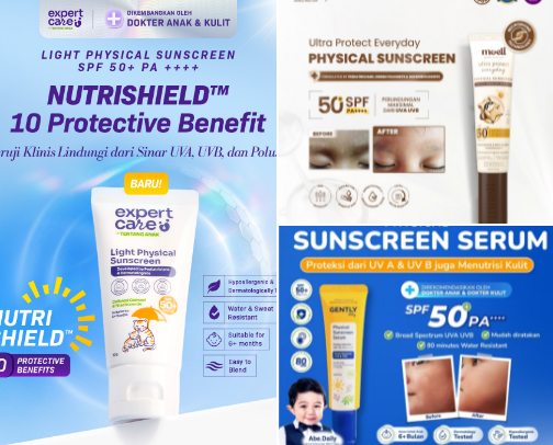 Best Sunscreens for Kids: Safe, Gentle, and Dermatologist-Approved cover photo collage