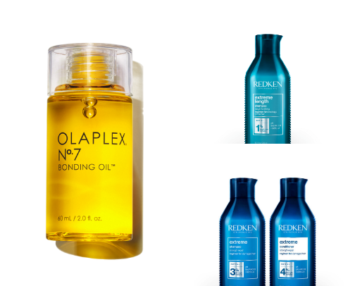 hair care cover photo collage