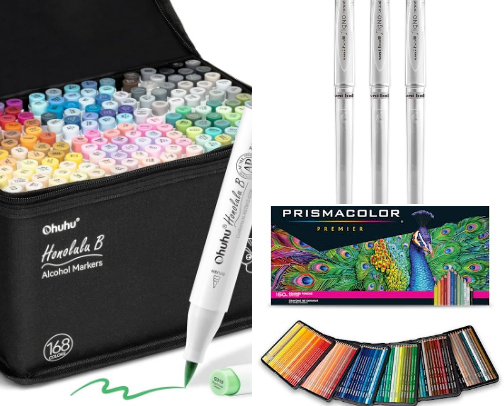 Coloring must haves ✨ cover photo collage