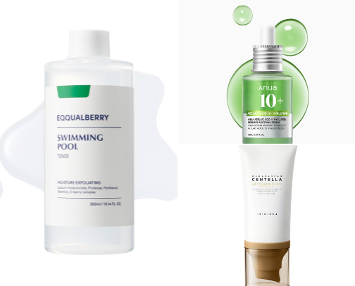 Korean skincare that saved my skin! cover photo collage