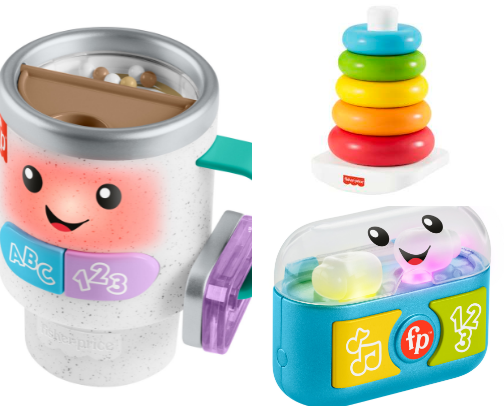 Favorite Toys For Babies 6-12 Months! cover photo collage