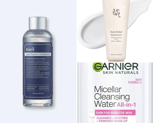 My skincare must haves cover photo collage