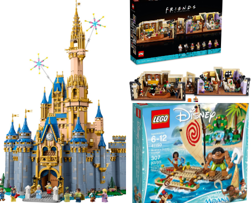 Legos for Adults cover photo collage