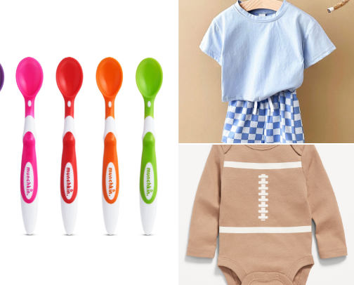 BABY MUST HAVES cover photo collage