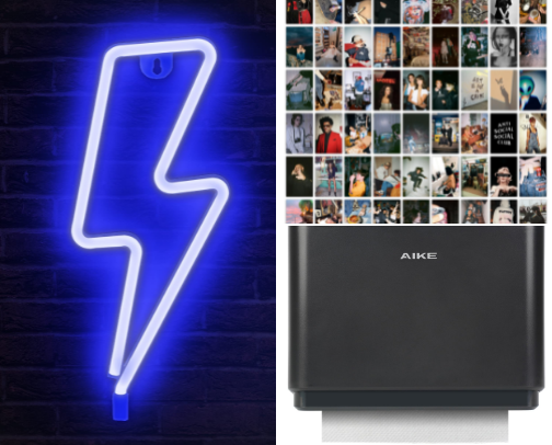 my dive bar bathroom cover photo collage