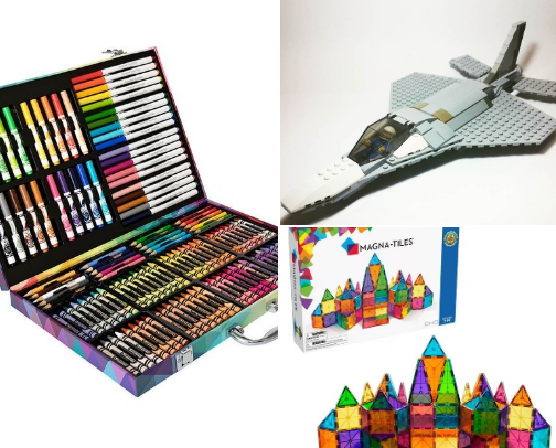 FUN & EDUCATIONAL TOYS FOR KIDS cover photo collage