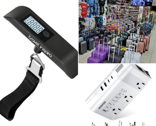 Travel essentials cover photo collage