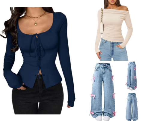 Go-To Tops & Bottoms for Trendy Looks cover photo collage