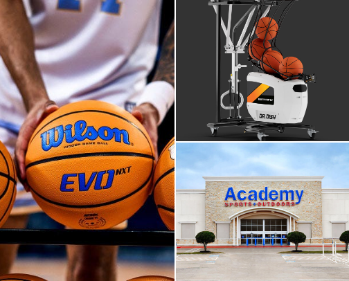 Basketball lifestyle cover photo collage