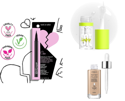 Cheap and HIGH-QUALITY make-up products that you must have💄 cover photo collage