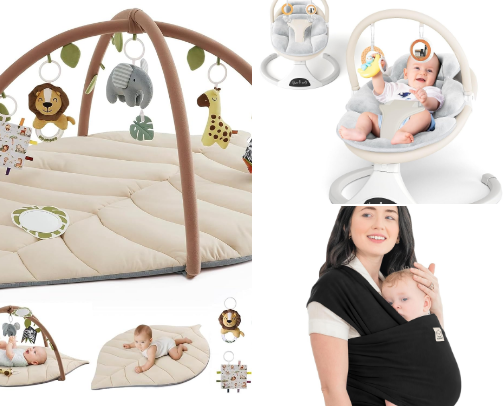 Baby Registry Must Haves cover photo collage