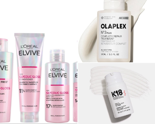 Τips for shiny, strong, and healthy hair💋 cover photo collage