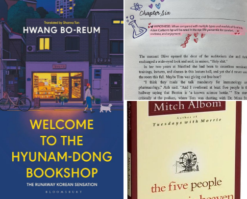 Books That Felt Like a Hug cover photo collage