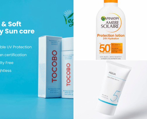 Sunscreens for black girls cover photo collage