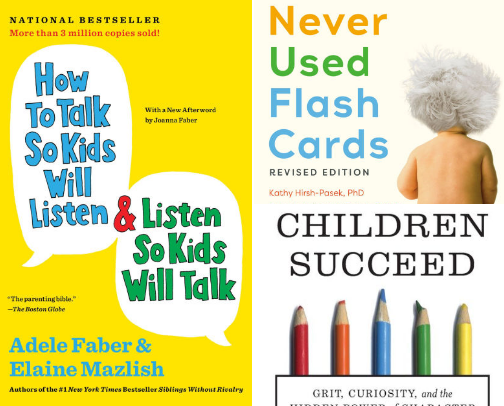 Must-Read Parent Books cover photo collage