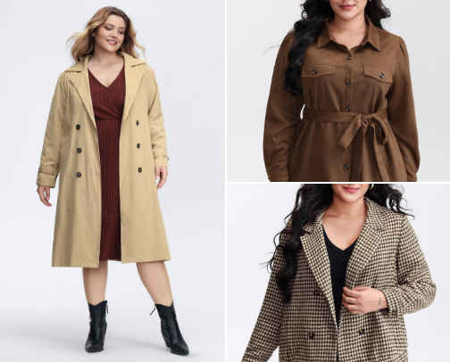 Plus size style ideas | Outfit inspo you’ll want to copy (made by a plus size gal) 💁🏽‍♀️ cover photo collage