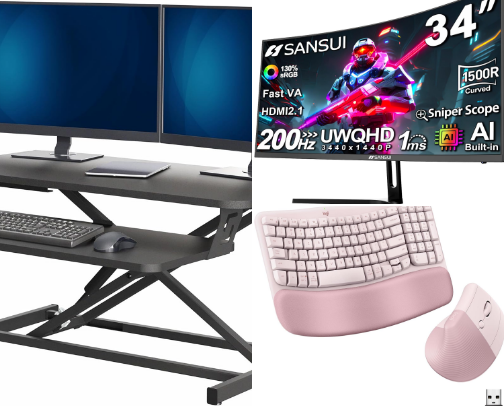 Work From Home Essentials for a Comfortable Setup cover photo collage