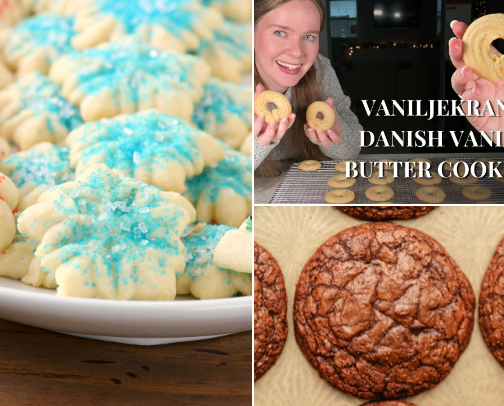 Christmas Cookies & Ingredient List! 🎄🎁 cover photo collage