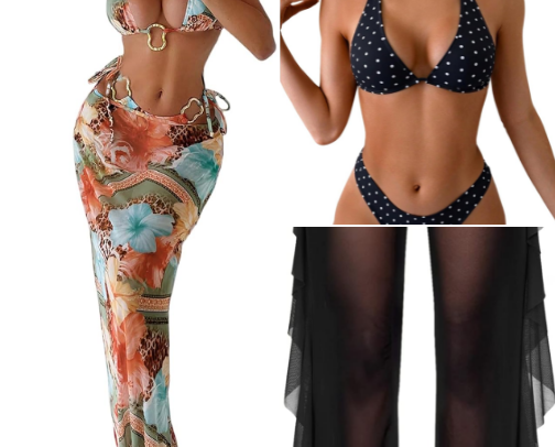 BADDIE SWIMSUITS FOR SUMMER cover photo collage