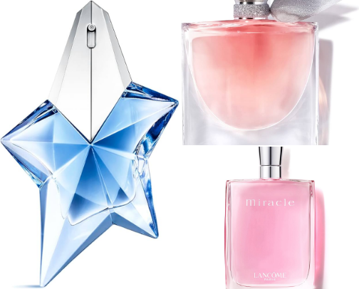 My favorite perfumes cover photo collage