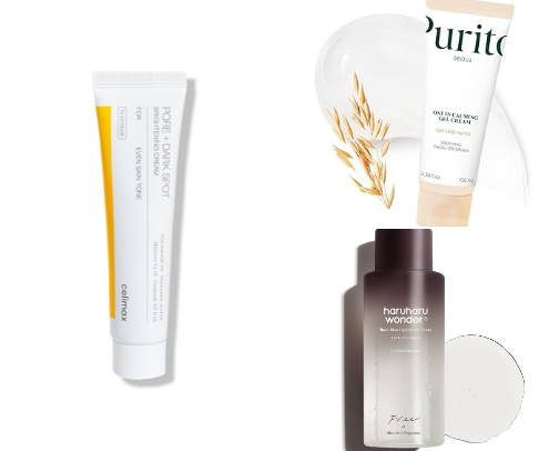 KOREAN SKINCARE FOR OILY SKIN cover photo collage