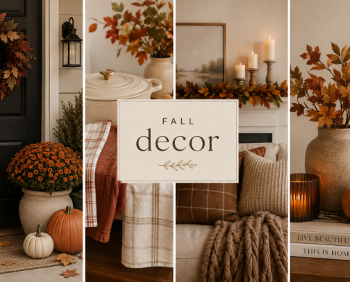 Fall Decor cover photo collage