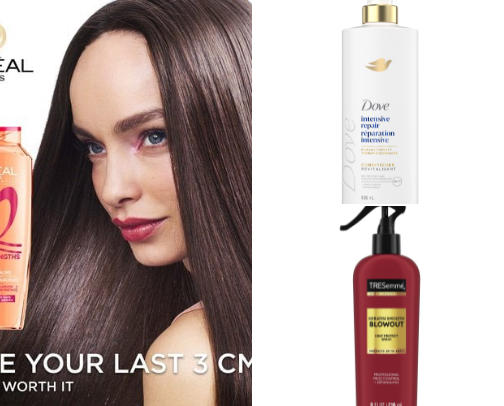 Drugstore Haircare Recommendations cover photo collage