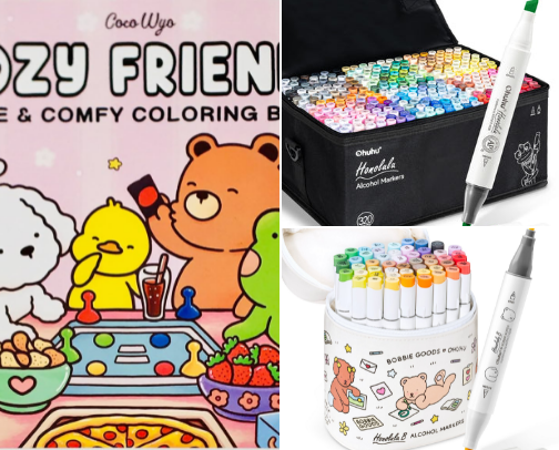 Coloring Favorites & Must-Haves ⭐ cover photo collage