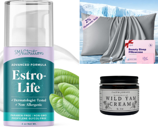 Perimenopause Support: Tips, Tools & Essentials for Your Shift cover photo collage