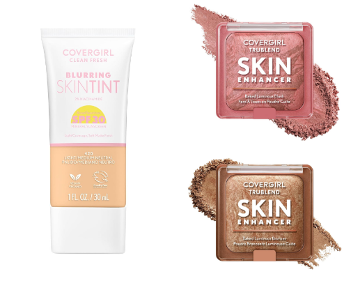 Covergirl Try on cover photo collage