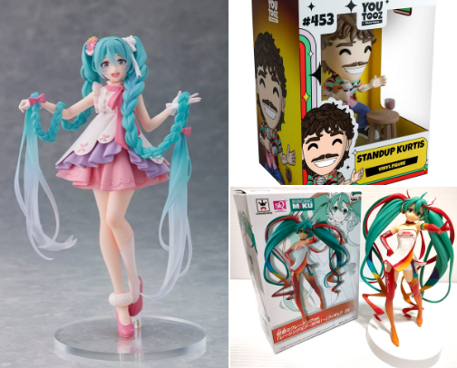 Collectible Figures and Dolls cover photo collage