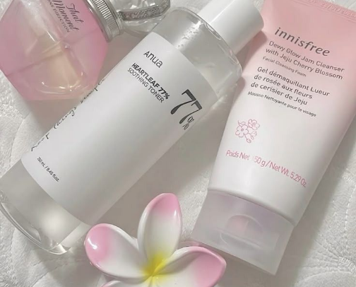 save money with these multi-use skincare products 🫧⋆｡˚ cover photo collage