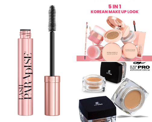 Glow Up: Trending Cosmetics and Beauty Looks for 2024 cover photo collage