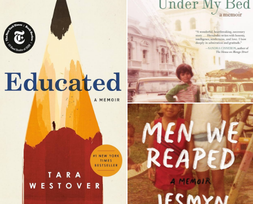 Memoirs to Fall Into: Real Stories, Raw Voices (2005 – Present) cover photo collage