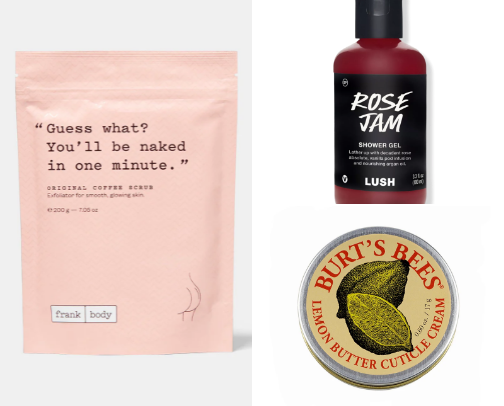 Bath and body ESSENTIALS cover photo collage