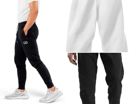 sweatpants cover photo collage