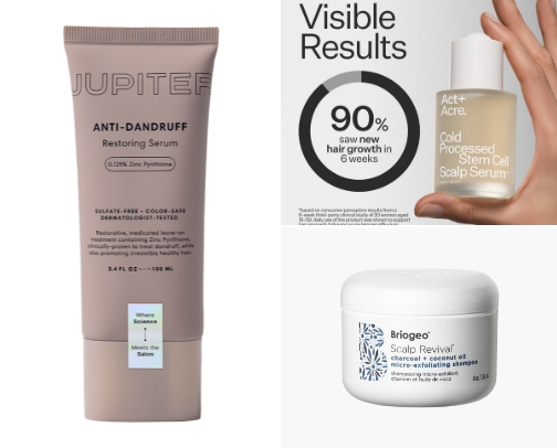 Oily/Dandruff/Thinning Hair Must Haves cover photo collage