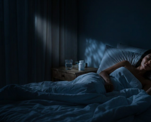 Natural Sleep Support for Perimenopause — Supplements, Herbs & Cooling Products That Actually Work cover photo collage
