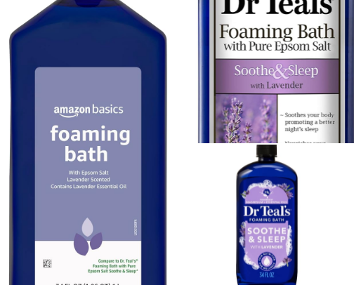 Lavender Bubble Baths with Epsom Salt for the Ultimate Unwind cover photo collage