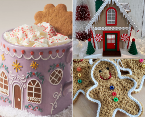 All Things Gingerbread cover photo collage