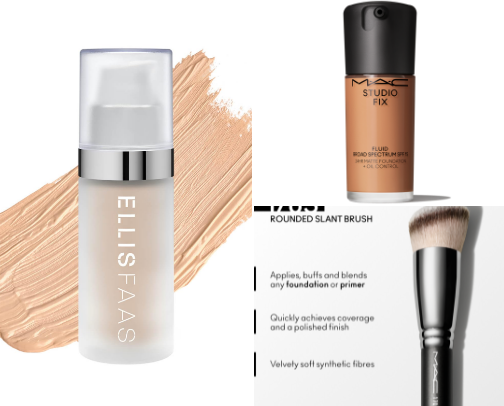 makeup and skincare favourites / cosmetics cover photo collage