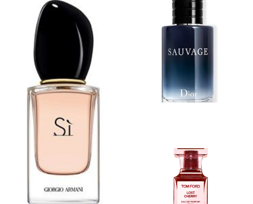 Parfumes for him&her🩷 cover photo collage