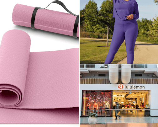 Yoga & Pilates cover photo collage