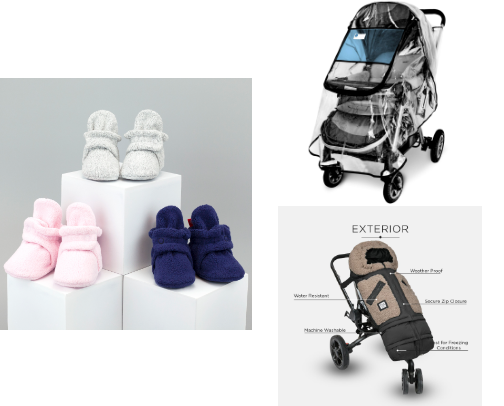 The New Parent Winter Survival Guide: Keeping Your Baby Cozy (And Your Sanity Intact) cover photo collage