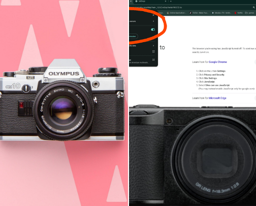 Dream Cameras cover photo collage