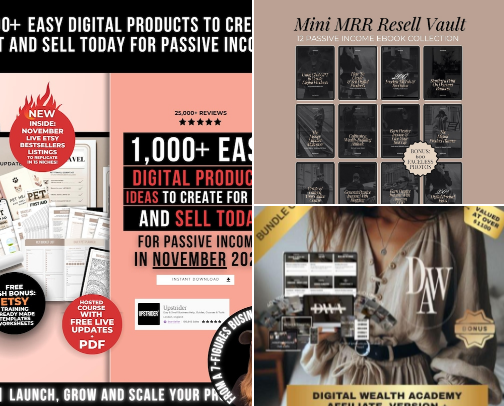 Digital Income Tools for the Soft Life cover photo collage