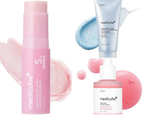 Current skincare obsessions🧴 cover photo collage