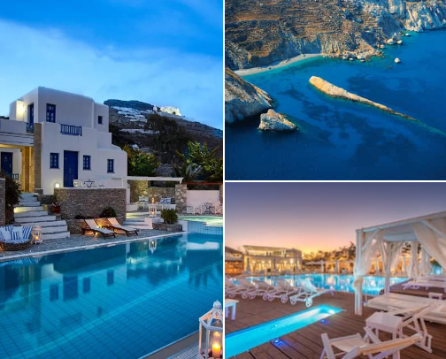 Folegandros cover photo collage