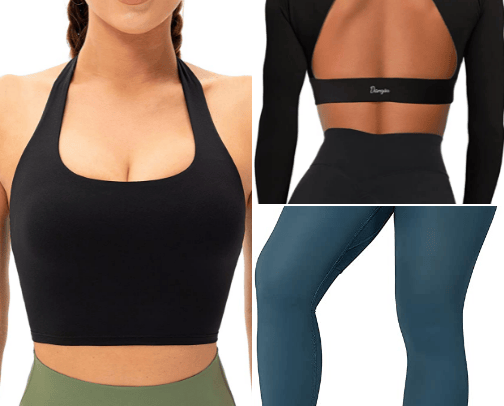 These are some of my favorite gym fits! cover photo collage